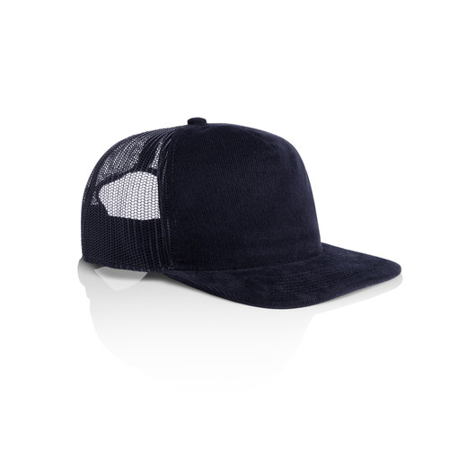 MIDNIGHT BLUE - SIDE class-cord-trucker-cap-midnightblue-side